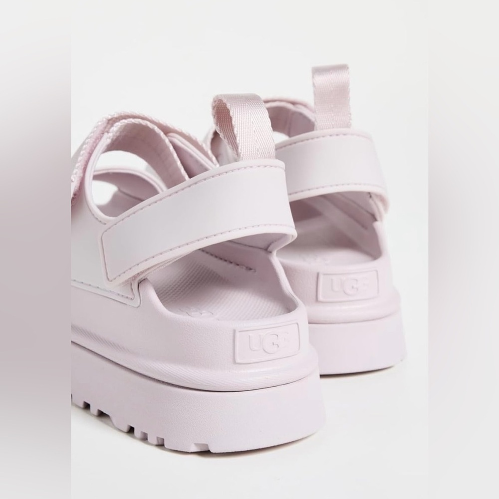 UGG Women’s GoldenGlow Sandals in Bay Fog 11 - Picture 8 of 15